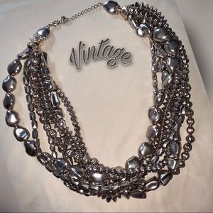 Statement Beaded Necklace